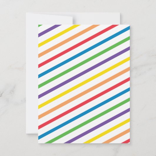 Circus Dankuwel Opmerking Bedankkaart (Achterkant)