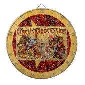 Circus Dart Board Dartbord (Voorkant)