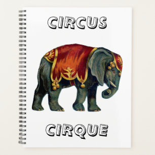 circus dat olifantencircus opvoert, planner