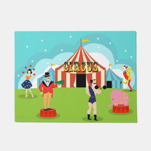  Circus-deur Deurmat (Voorkant)