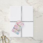 Circus Dieren Cadeau Label Cadeaulabel (Met Touw)