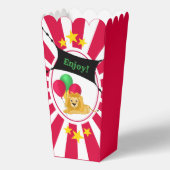 Circus Dieren Fun Kids Verjaardag Favoriet Dozen Bedankdoosjes (Voorkant)