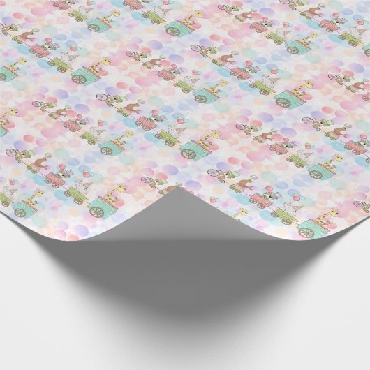 Circus dieren inpakpapier (Hoek)