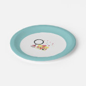 Circus Dieren Kids Verjaardagsfeestje Bord (Gekanteld)