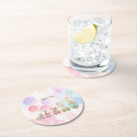 Circus Dieren Papier Onderzetter (Insitu)