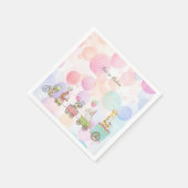 Circus Dieren Servetten (Hoek)