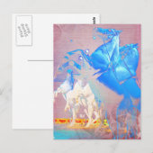 Circus Digital Art Horses Briefkaart (Voorkant / Achterkant)