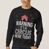 Circus Director Tent Animals Clown Trui (Voorkant)
