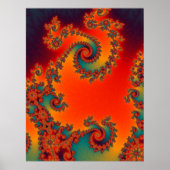 Circus Double Spiral Poster (Voorkant)