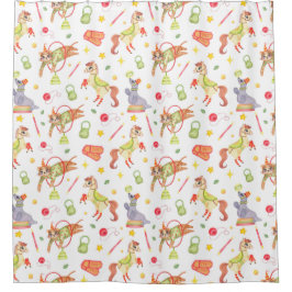 Circus Douchegordijn