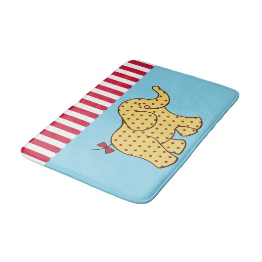 Circus Elephant Bath Mat (Gekanteld)