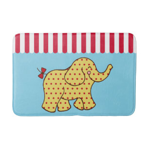 Circus Elephant Bath Mat