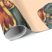  Circus Elephant Cadeaupapier (Rol Hoek)