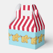 Circus Elephant Carnival Tent Kinder Party Favor B Bedankdoosjes (Achterkant)