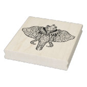 Circus Elephant Doodle Rubberstempel (Stempel)