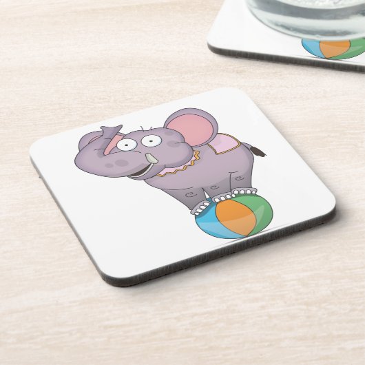 Circus Elephant Drankjes Onderzetter (Linkerzijde)