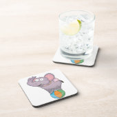 Circus Elephant Drankjes Onderzetter (Rechterzijde)