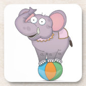 Circus Elephant Drankjes Onderzetter (Voorkant)