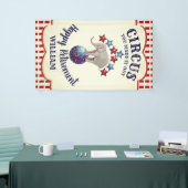  Circus Elephant Funny Retirement Spandoek (Beurs)