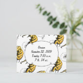 Circus Elephant Gifts Briefkaart (Staand voorkant)