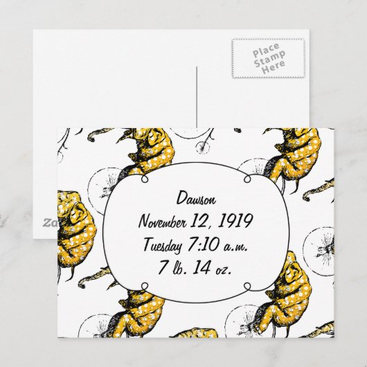 Circus Elephant Gifts Briefkaart (Voorkant / Achterkant)