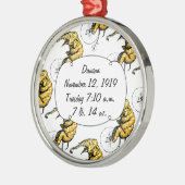 Circus Elephant Gifts Metalen Ornament (Links)