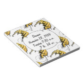 Circus Elephant Gifts Notitieblok (Schuin)