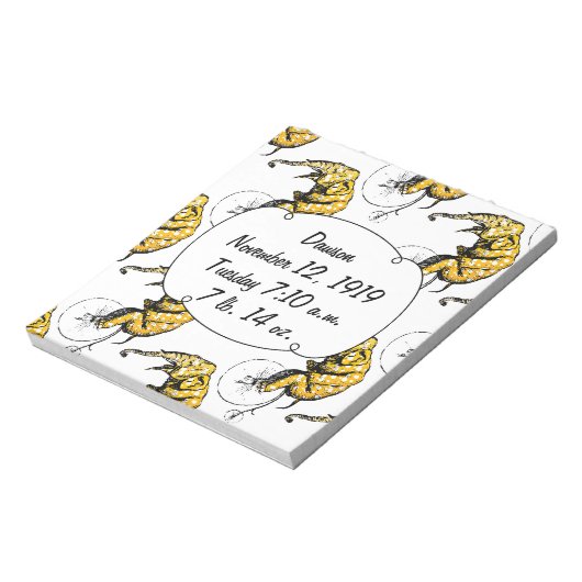 Circus Elephant Gifts Notitieblok (Linkerzijde)