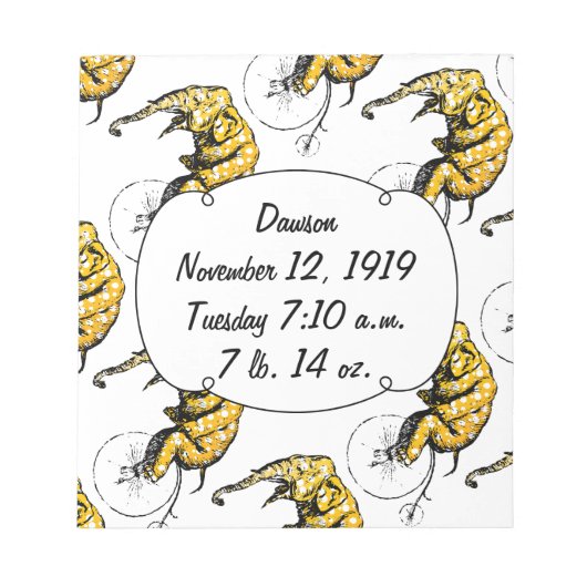 Circus Elephant Gifts Notitieblok (Voorkant)