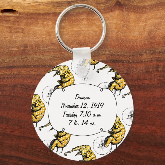 Circus Elephant Gifts Sleutelhanger (Voorkant)