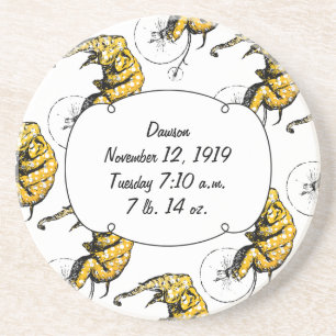 Circus Elephant Gifts Zandsteen Onderzetter