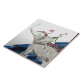 Circus Elephant Tegeltje (Zijkant)