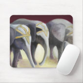 Circus Elephants Mousepad Muismat (Met muis)
