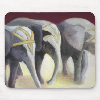 Circus Elephants Mousepad Muismat