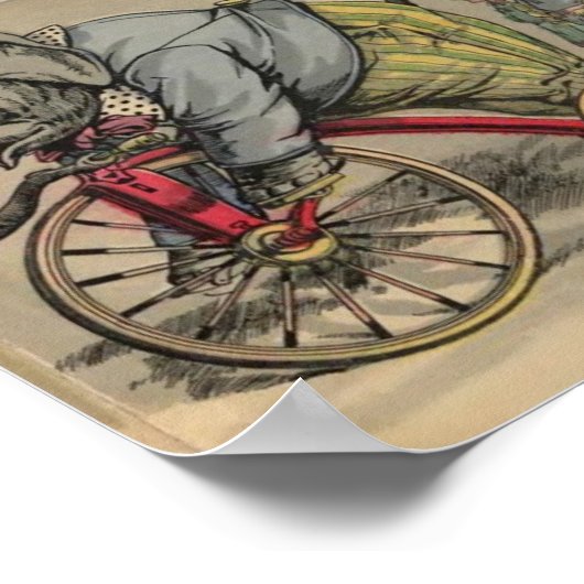 Circus Elephants Poster (Hoek)