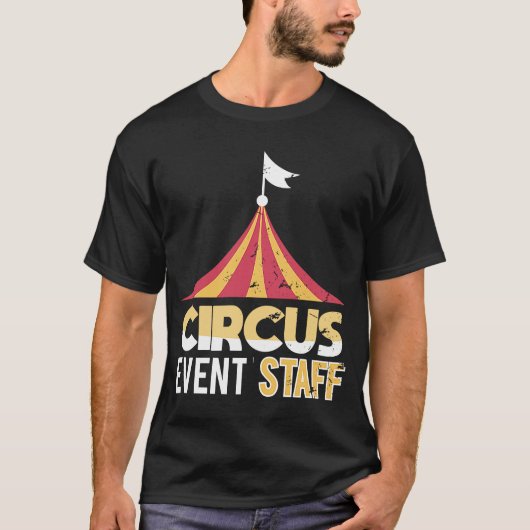 Circus Event staff Carnaval Thleon Birthday Party T-shirt (Voorkant)