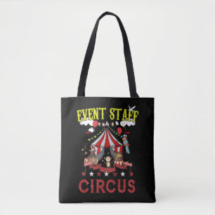 Circus Event Staff Funny Party Carnival Creval Tote Bag