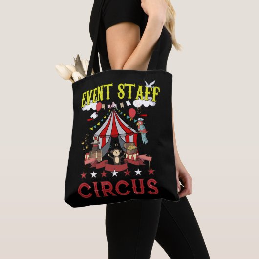 Circus Event Staff Funny Party Carnival Creval Tote Bag (Dichtbij)