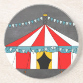 Circus Feestcadeaus Zandsteen Onderzetter (Voorkant)