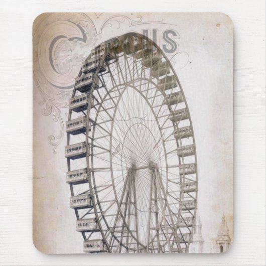 Circus Ferris Wheel Muismat (Voorkant)