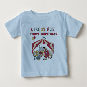Circus First Birthday Tshirts en Gifts