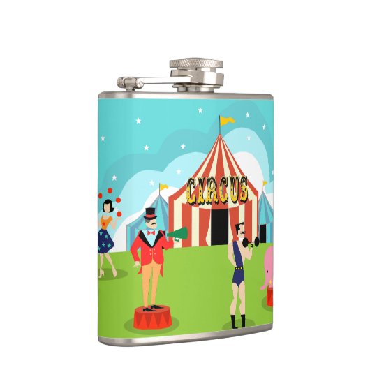  Circus Flask Heupfles (Rechts)