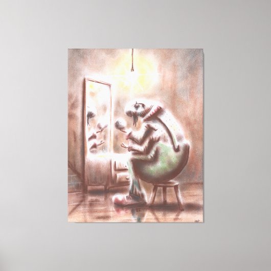 Circus Flea Canvas Afdruk (Voorkant)