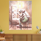 Circus Flea Canvas Afdruk (Insitu (Woonkamer))