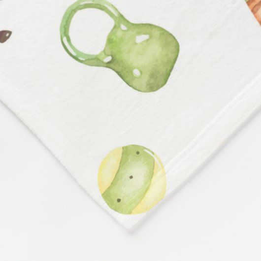 Circus Fleece Deken (Hoek)