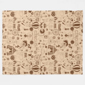 Circus Fleece Deken (Voorkant (Horizontaal))