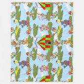 Circus Fleece Deken (Voorkant)