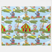 Circus Fleece Deken (Voorkant (Horizontaal))