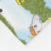 Circus Fleece Deken (Hoek)