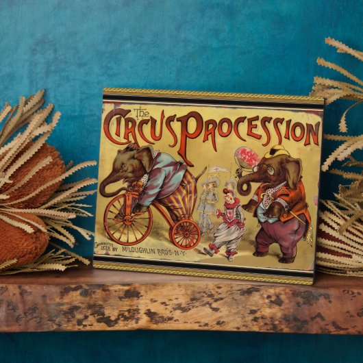 Circus Fotoplaat (Zijkant)